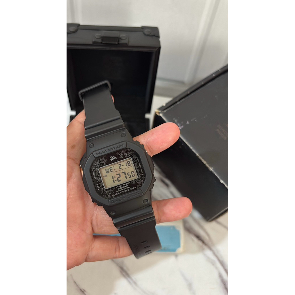 JAM TANGAN GSHOCK STUSSY DW-5000ST-1JR