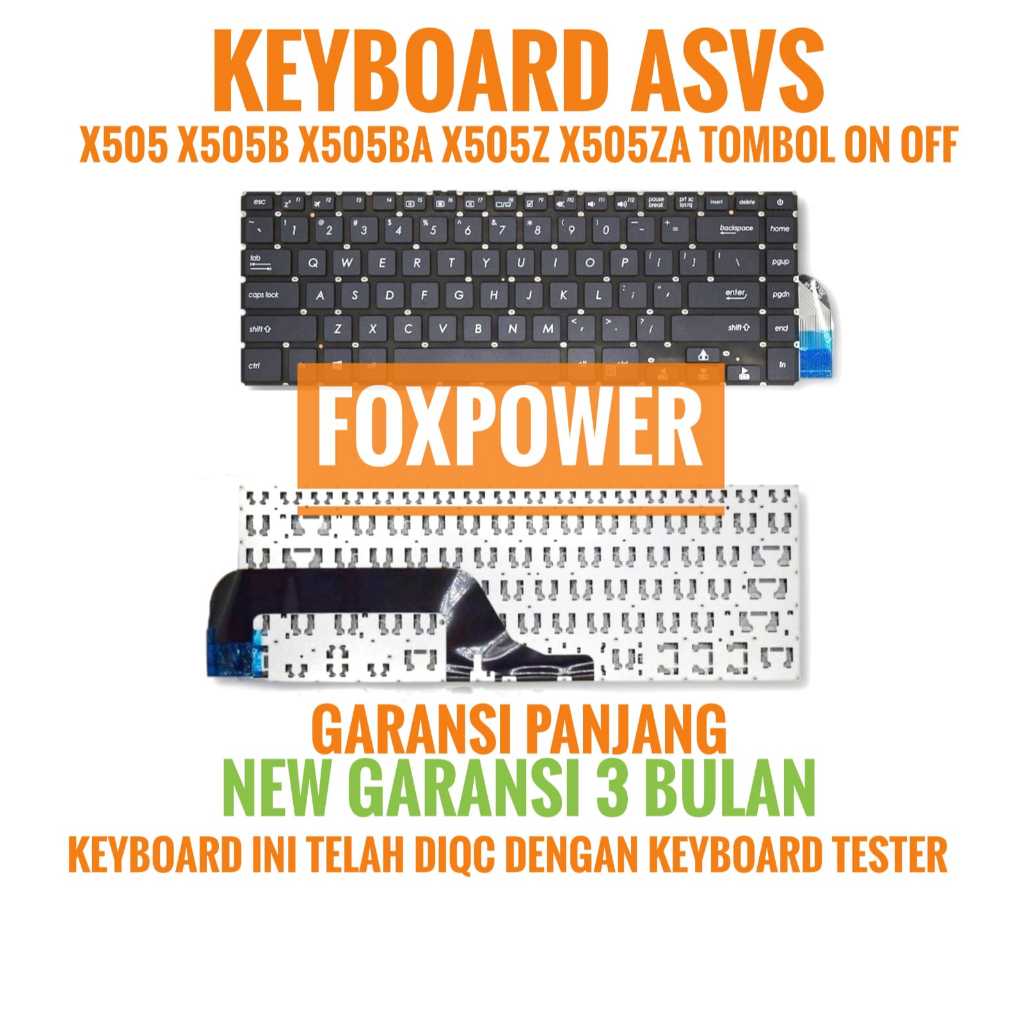 Keyboard Asus X505 X505B X505BA X505Z X505ZA