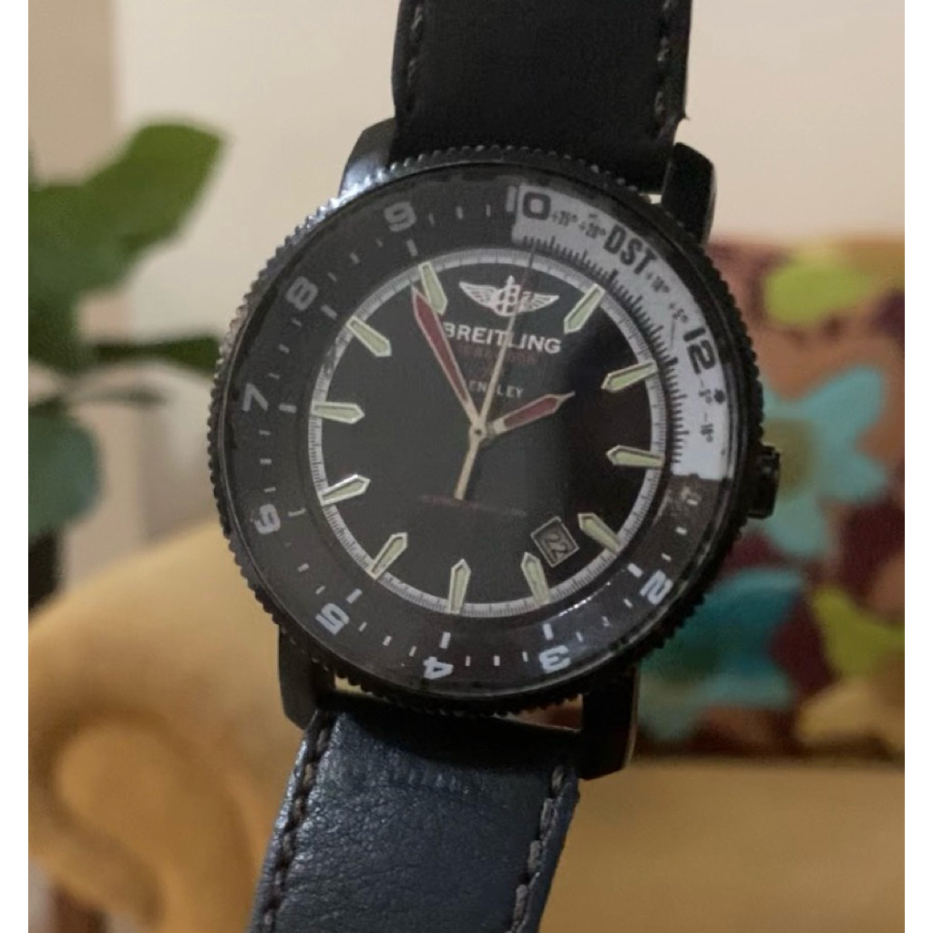 Breitling SuperOcean Automatic – Black Dial – Date – Sport Diver – Siap Pakai | BACA DESKRIPSI