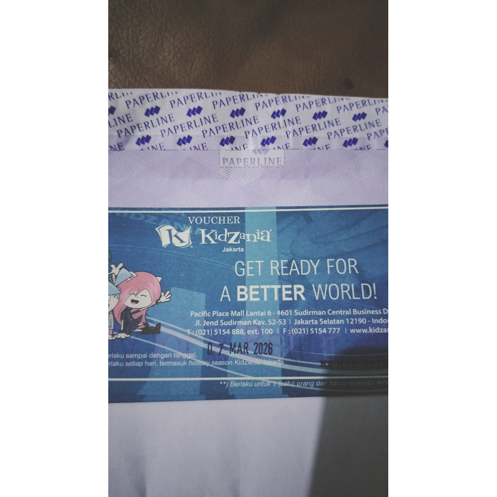 voucher tiket kidzania