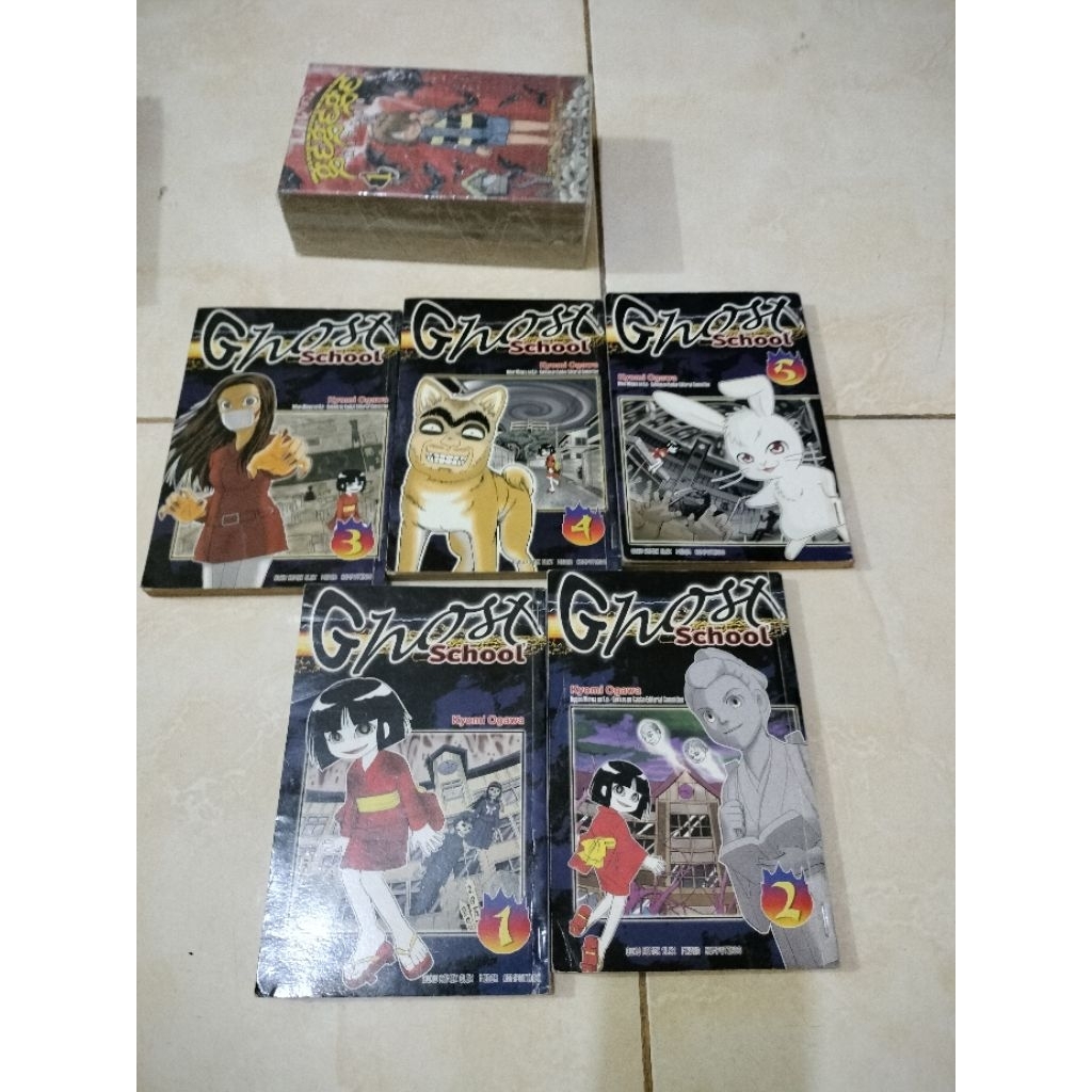 Komik Kyomi Ogawa - Ghost School 1-5 (End)