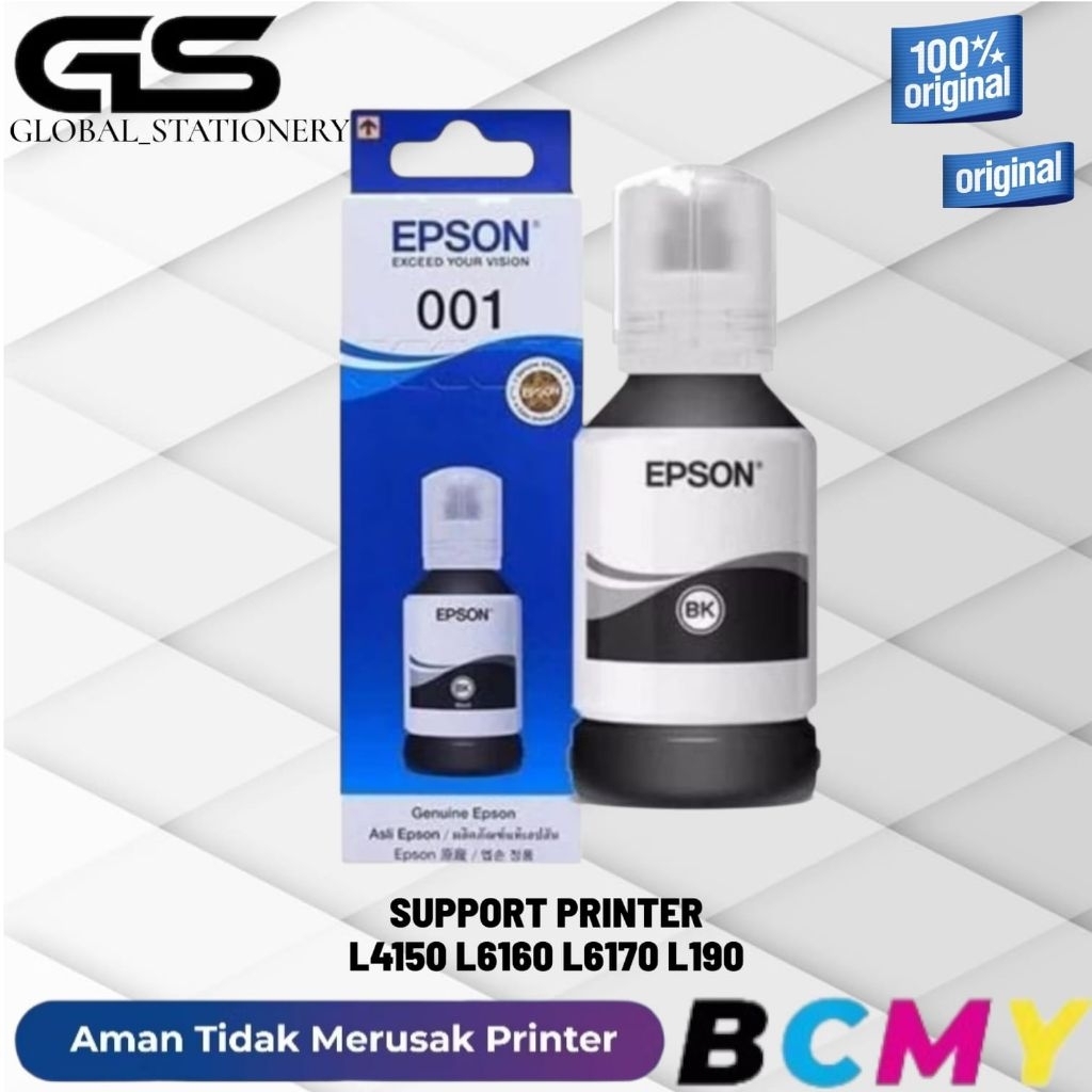 TINTA EPSON 001 BLACK ORIGINAL