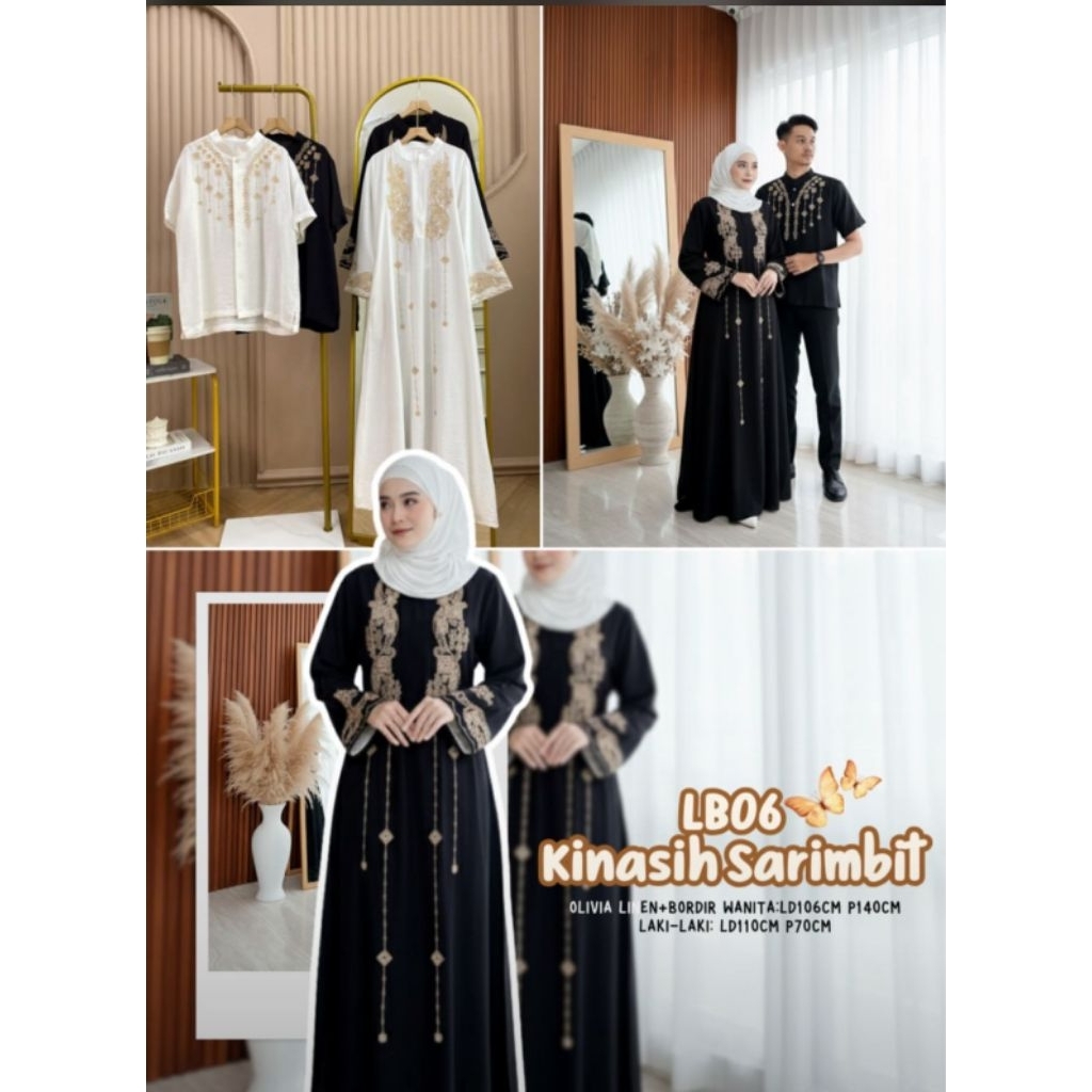 PO NO 7 (LB06 ELO)- SARIMBIT (GAMIS + BAJU KOKO) DV