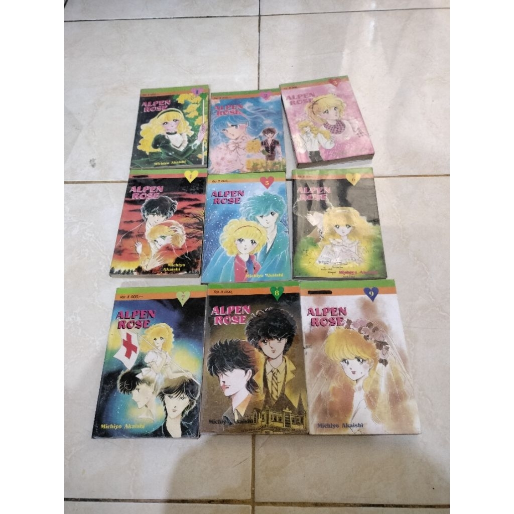 Komik Michiyo Akaishi - Alpen Rose 1-9 (End)