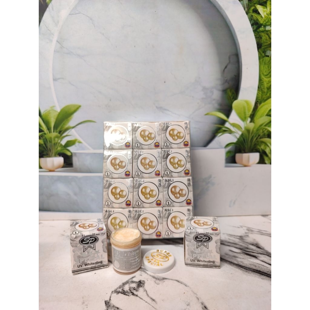 12 pcs plastik cream untuk perawatan wajah cream mutiara sp