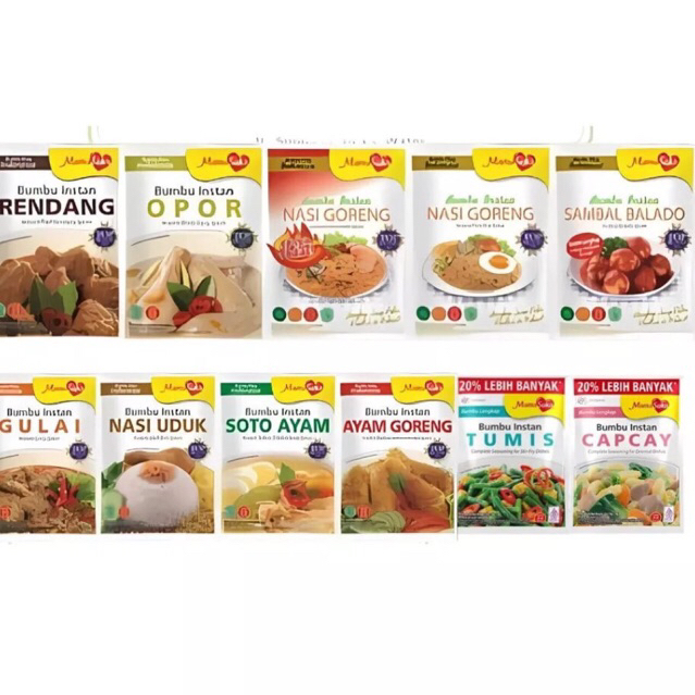 Mamasuka all varian / gulai / opor / soto ayam / capcay / gulai
