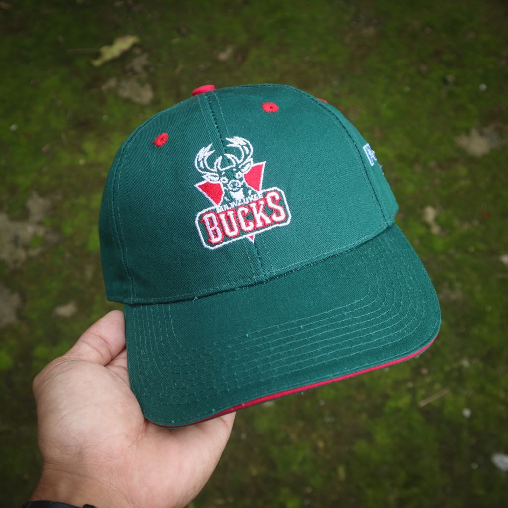 TOPI VINTAGE MILWAUKEE BUCKS PEPSI