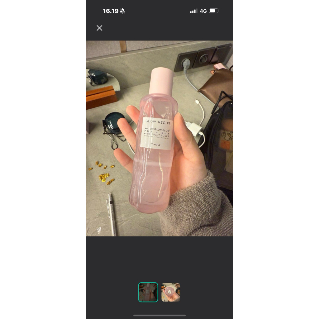 glow recipe toner preloved