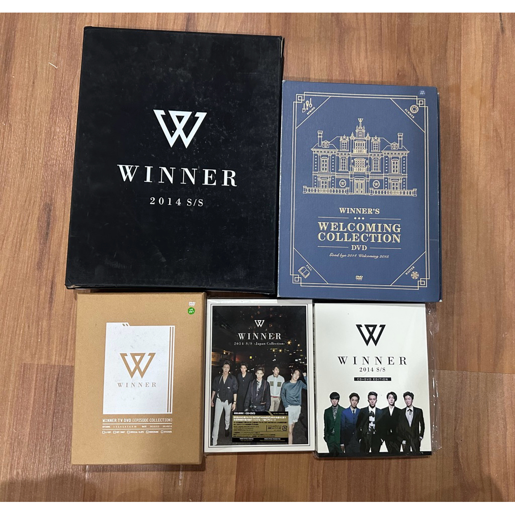 (preloved) winner album tv dvd 2014 s/s japan collection