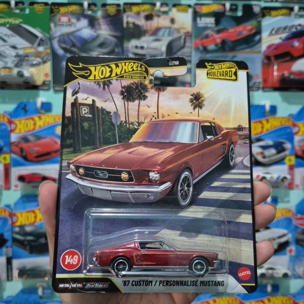 HOT WHEELS PREMIUM CUSTOM PERSONNALISE MUSTANG