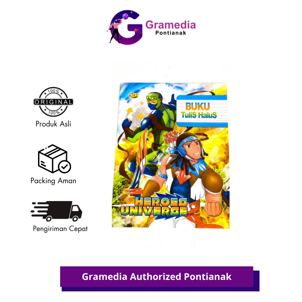GRAMEDIA PONTIANAK - KIKY BK TULIS HALUS 38/PCS - BUKU TULIS