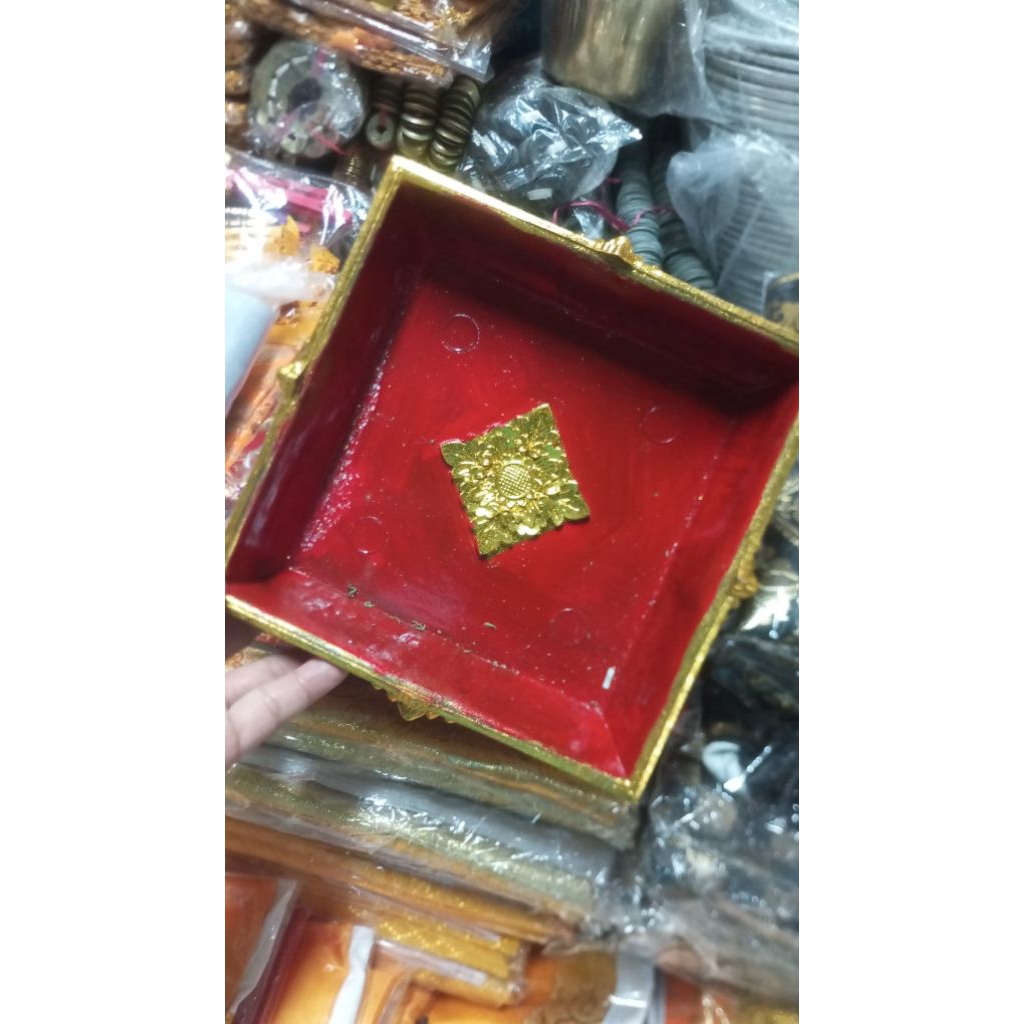 Bokor Fiber Kotak melamine 20cm