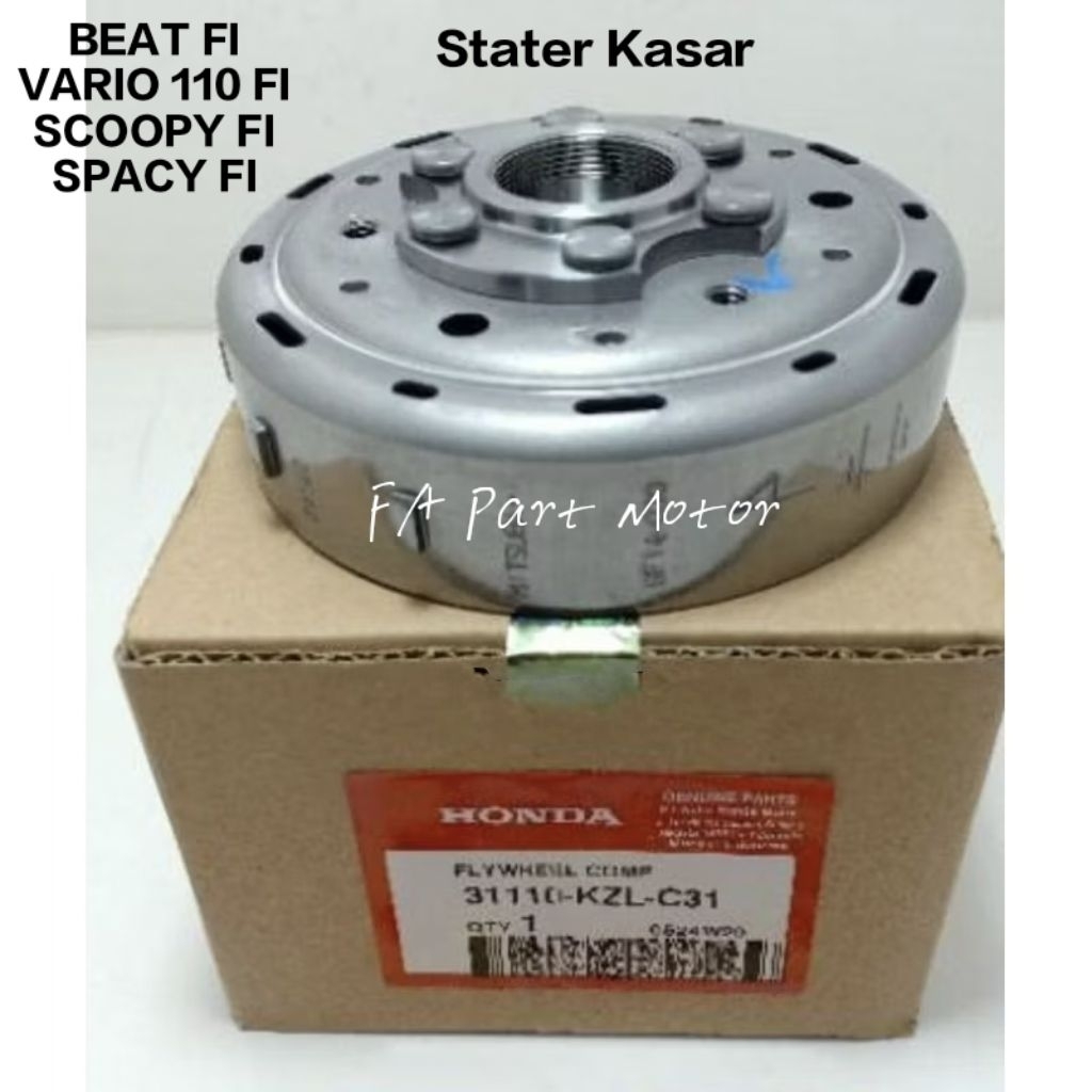 31110-KZL-C31 Magnit BEAT FI / VARIO 110 FI / SCOOPY FI / SPACY FI ( Stater Kasar ) 100% Original AH