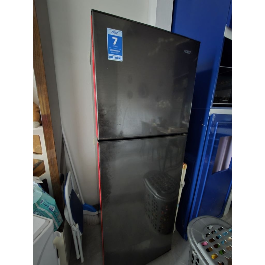 kulkas second Aqua 2 pintu