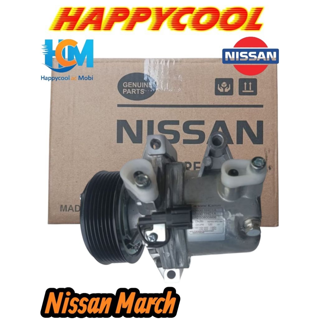 Compresor Kompresor AC Mobil Nissan March