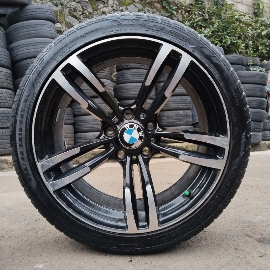 Velg Oem Rep Bmw M4 F82 Style 437M R18 Pcd 5x120 Lebar Depan 8.5_inc Lebar Belakang 9.5_inc ET 35 + 