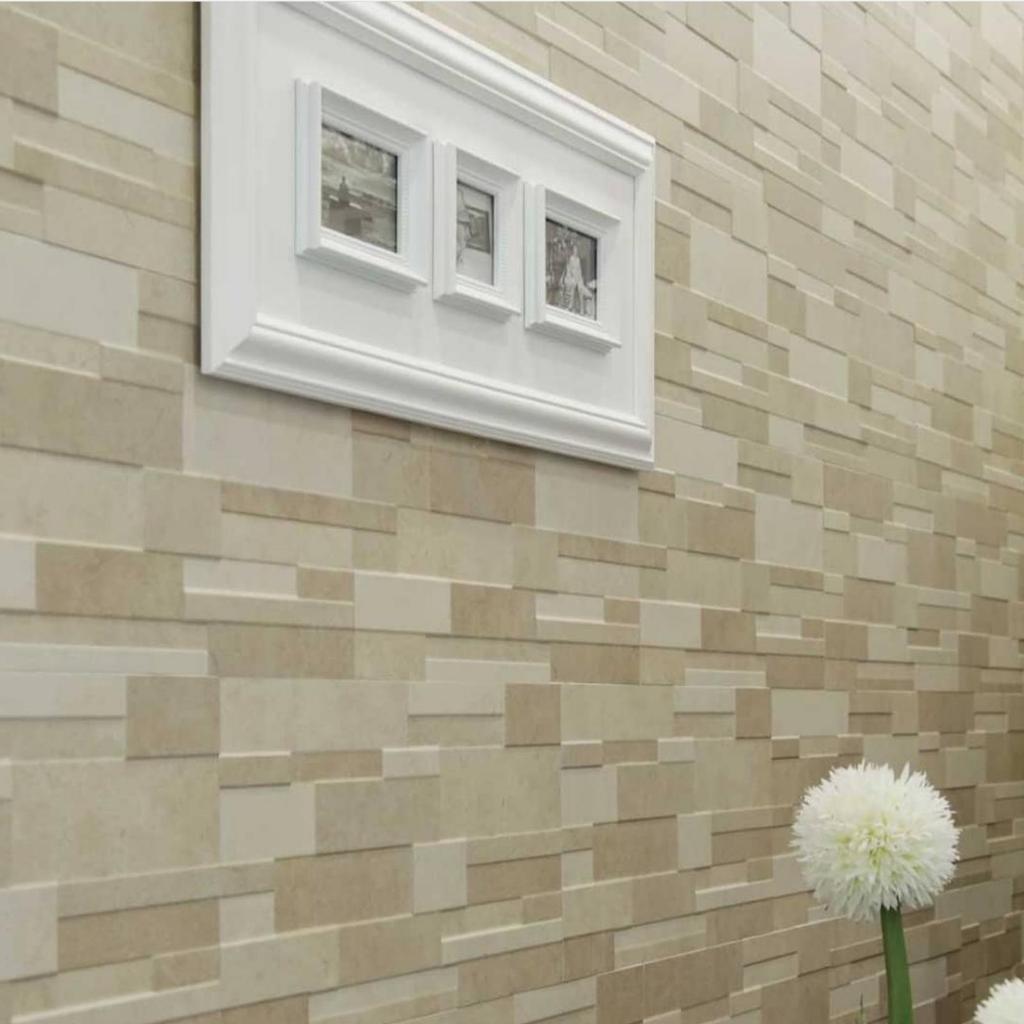 Granit Dinding Roman Motif Batu Alam | Keramik Dinding Natural Look