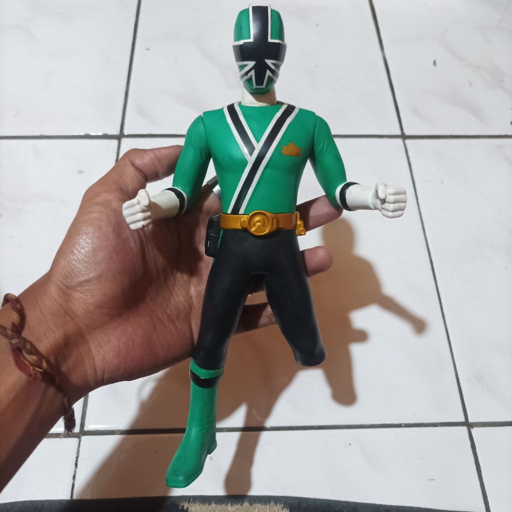 Original Bandai Banpresto Power Rangers Samurai Mainan Action Figure