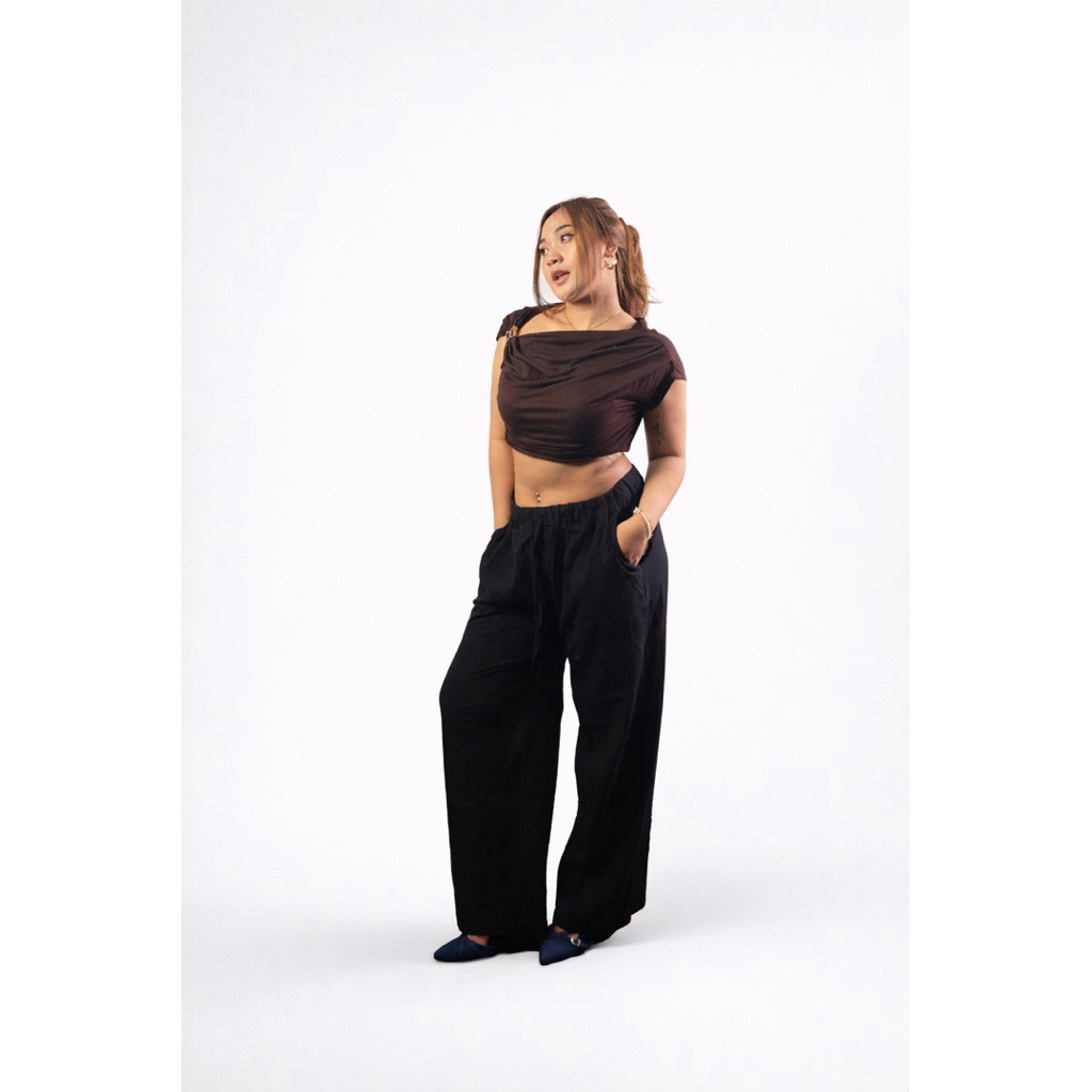 kamari pants/ pants linen/ linen premium