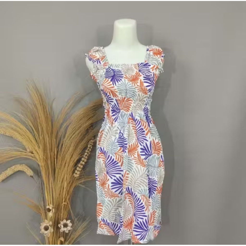 Daster Serut Mini Dress Seksi Kekinian