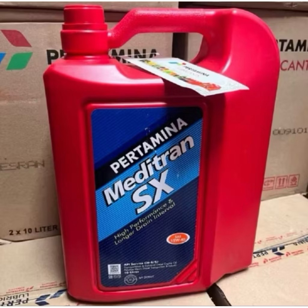OLI MEDITRAN SX DIESEL 10LITER PERDUST ISI 2GALON..