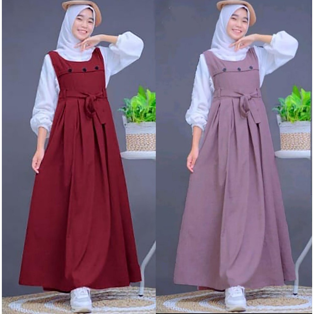 Gamis Anak Remaja 2in1 Diskon 10-16 Tahun