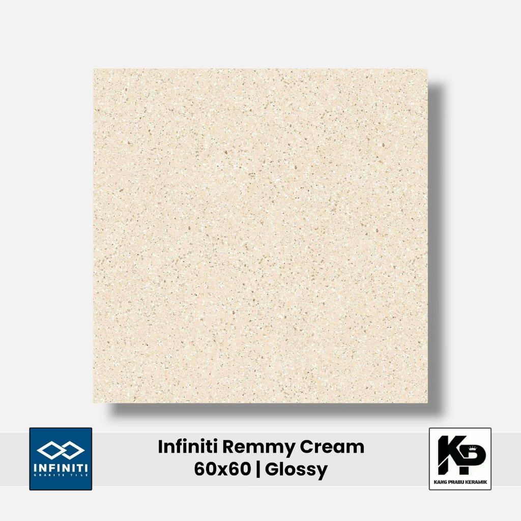 Granit INFINITI Remmy Cream 60x60 – Granit Lantai Premium Motif Stone Natural, Elegan & Tahan Lama