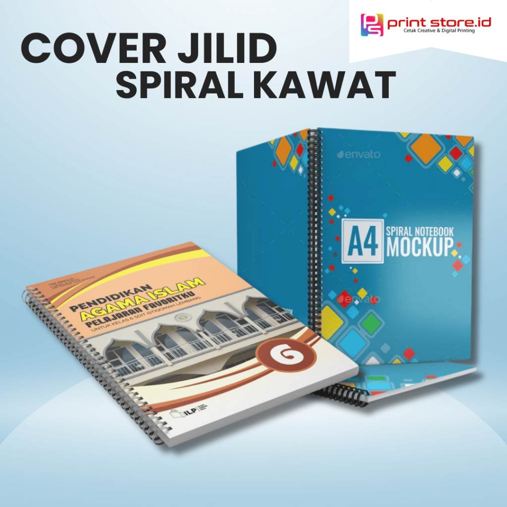 Jilid Spiral Kawat  A4/B5/A5