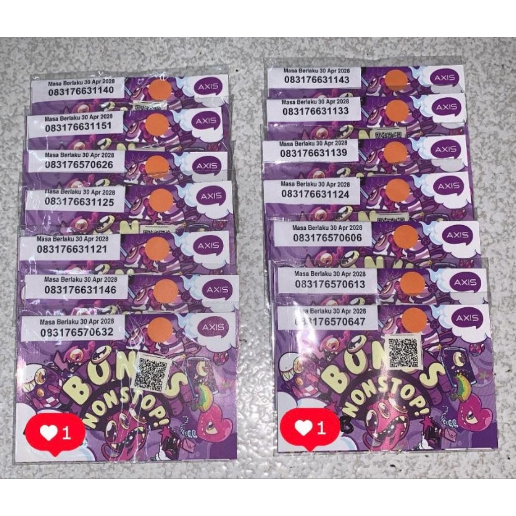 KARTU AXIS 3GB KOUTA NASIONAL