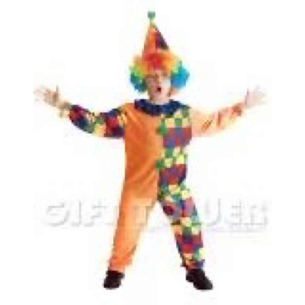 kostum badut circus badut / costume cosplay halloween clown / pakaian profesi badut