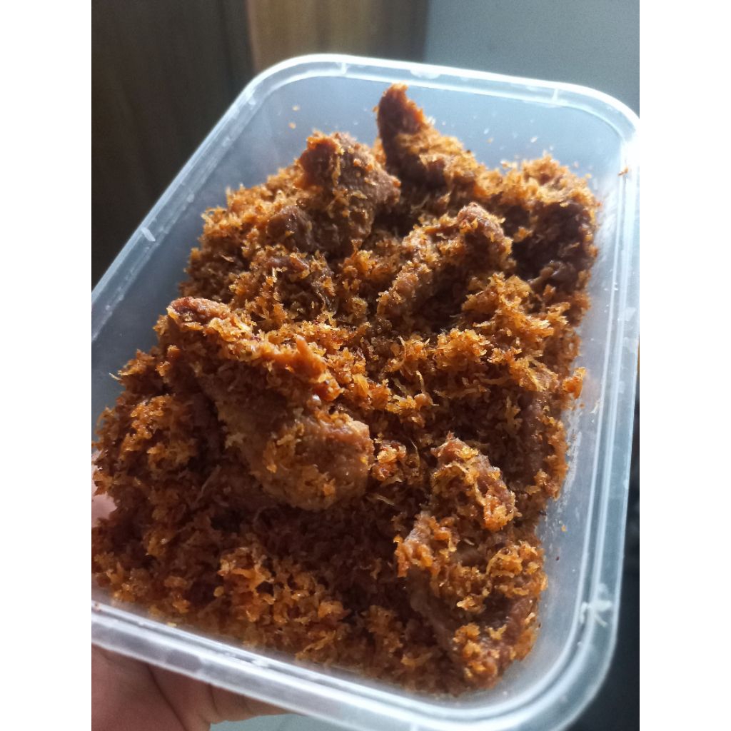 Daging sapi serundeng Halal