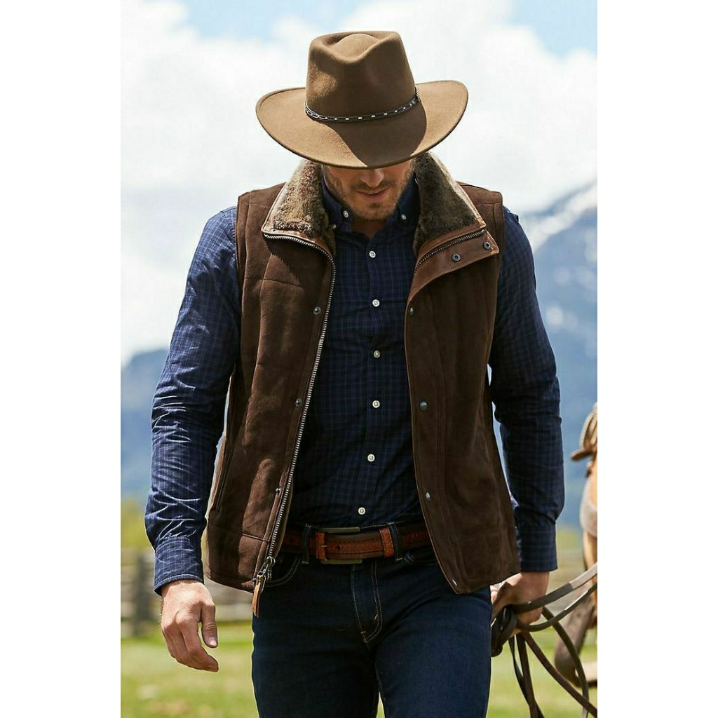 Topi Laken Cowboy MAYSER Vintage 90s