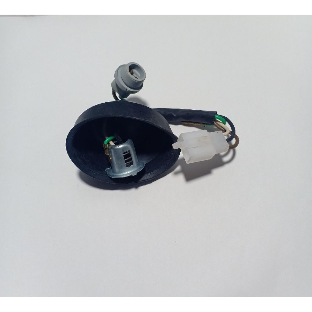 Cop Lampu Depan Megapro New Monoshock - Pitingan Fitting Fiting Piting Socket Soket Dop Bohlam Bulb 