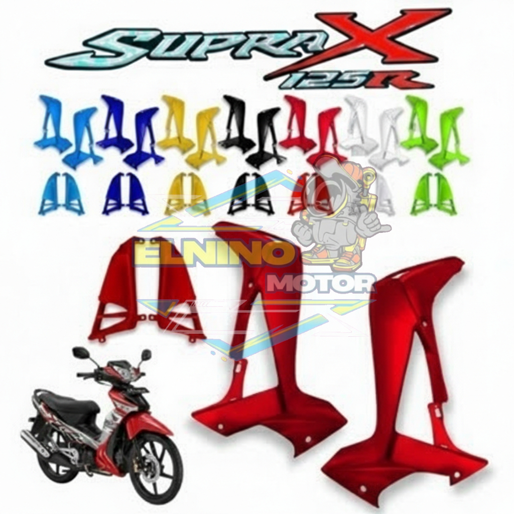 Sayap Luar Supra 125 Batman Set Cover Angin Honda Supra X 125 New Batman Kwalitas Original