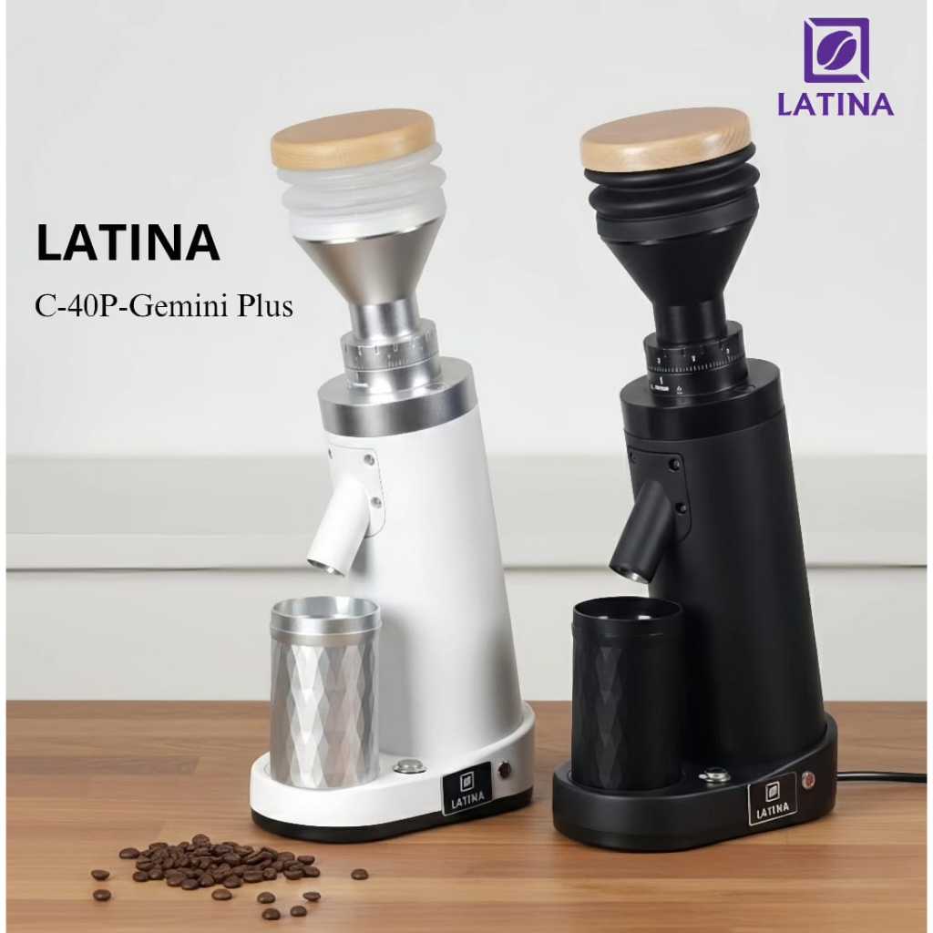 Latina C40 Gemini Plus Espresso & V60 Filter Coffee grinder gilingan kopi
