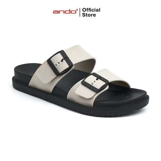 ANDO Radja / Sultan  Sandal Slop Pria Sendal Slide Cowok Laki Ando Original