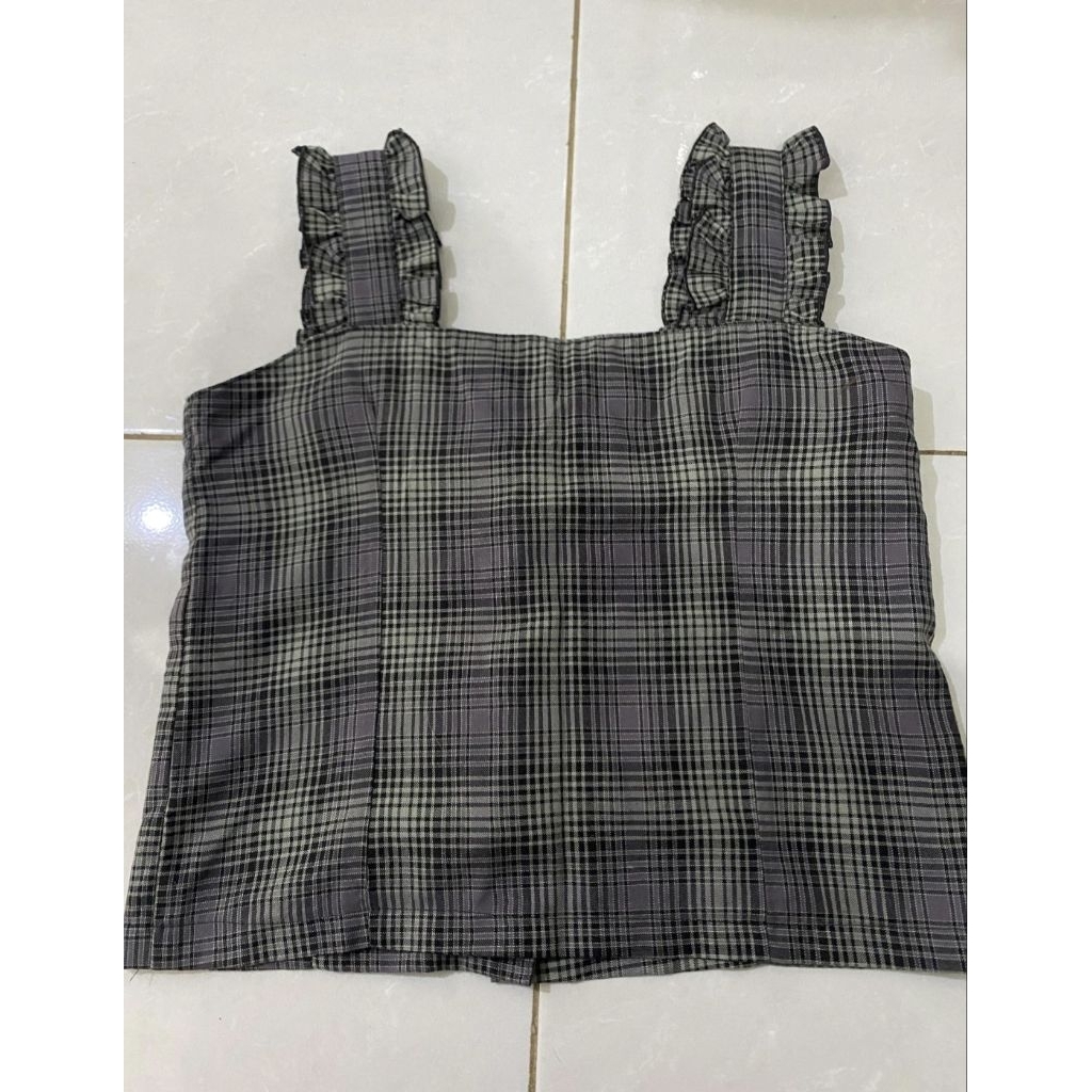 Tanktop vintage/ outer tanktop/ outer lucu