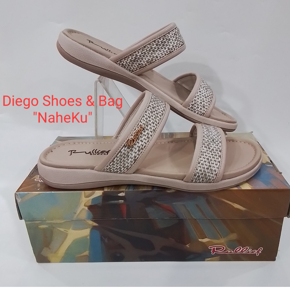 Rullief FMK 726 RULLIEF Sandal Flat Wanita - Formal Casual
