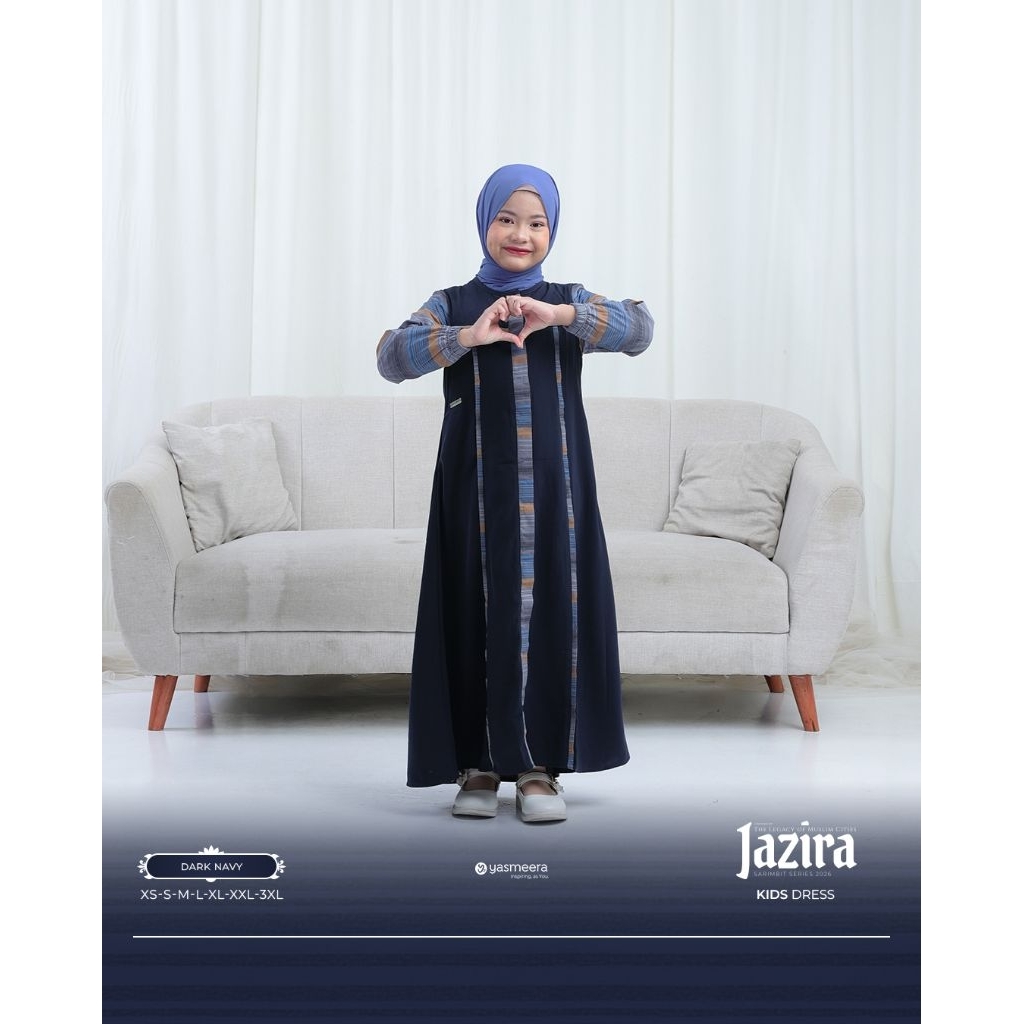 Gamis Anak Jazira Kids by Yasmeera