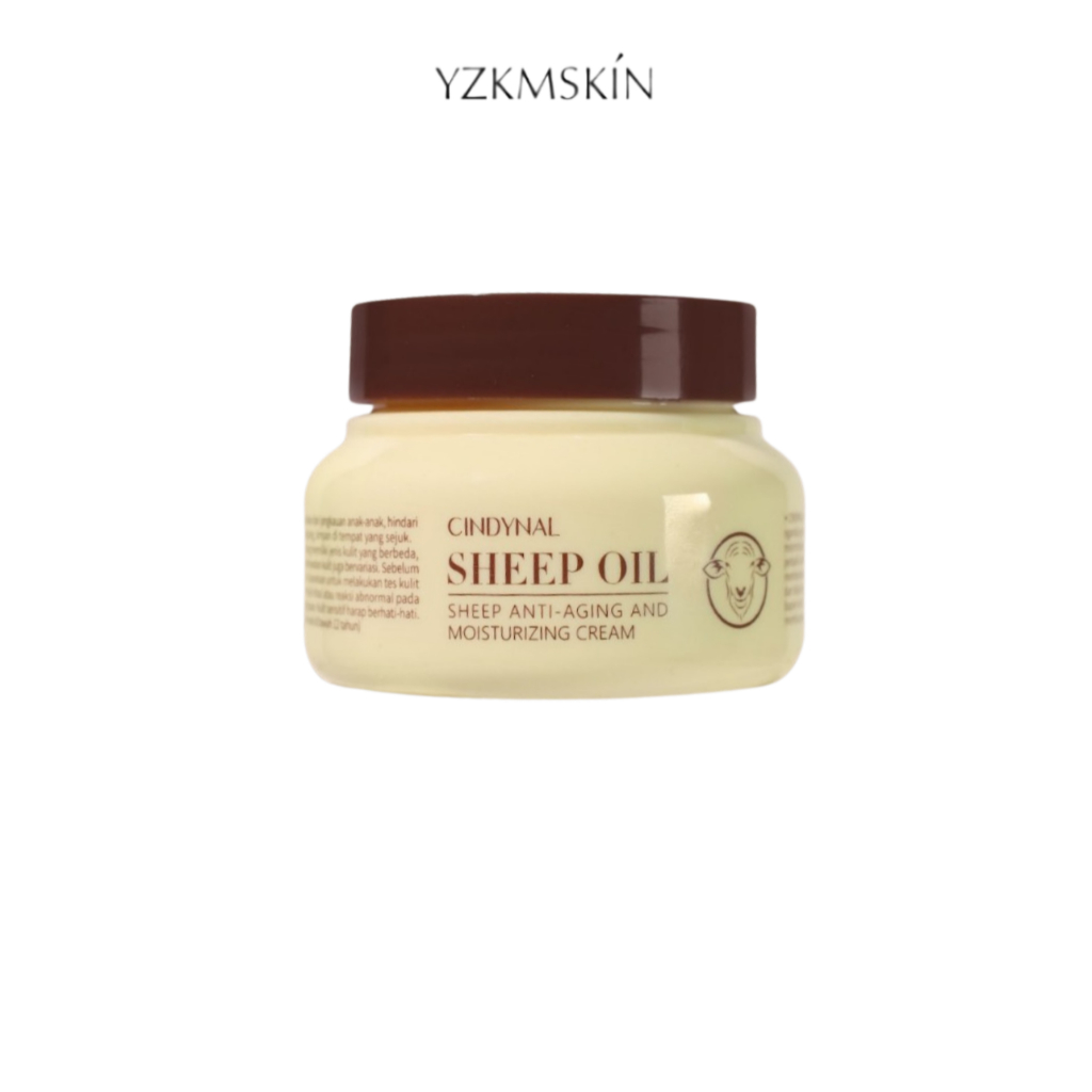 120GR CINDYNAL Sheep Oil Moisturizer Cream Pelembab Wajah