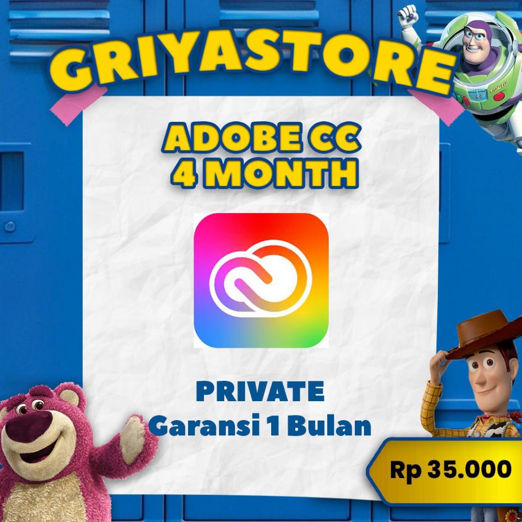 Template Adobe CC 4 MONTH
