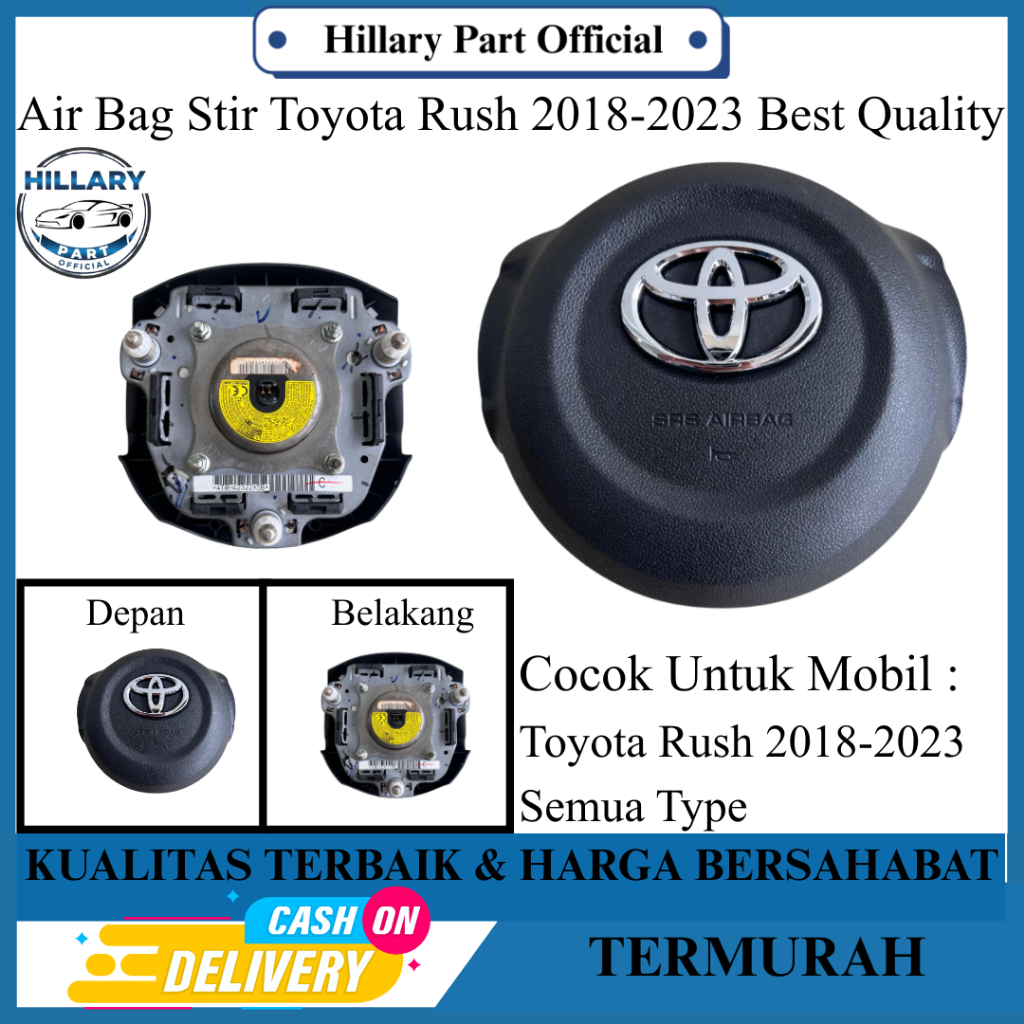 Air Bag Stir Kanan Toyota Rush 2016-2023 Original