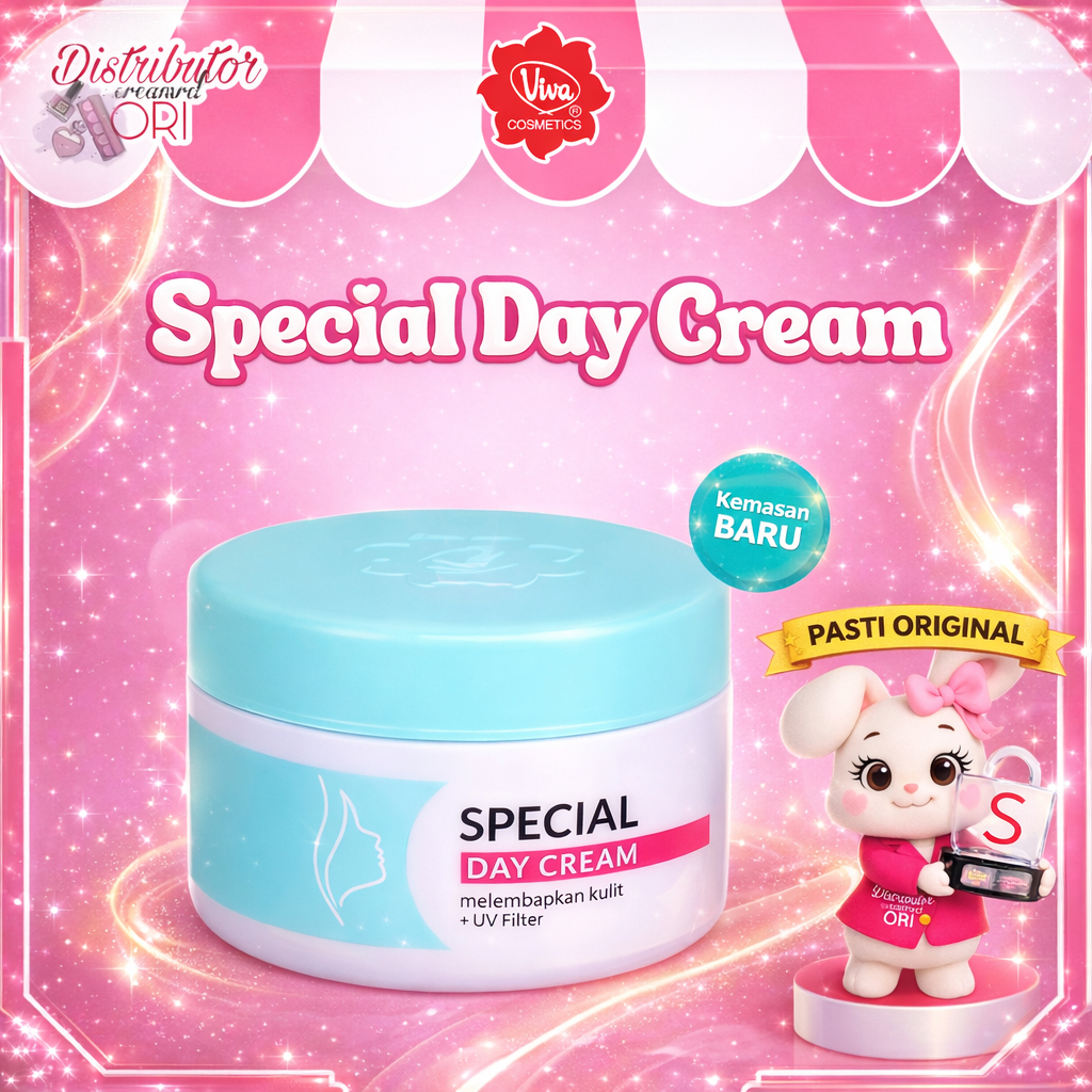 Viva Special Day Cream | 22 g / Cream Siang Viva | Distributor Cream Ori