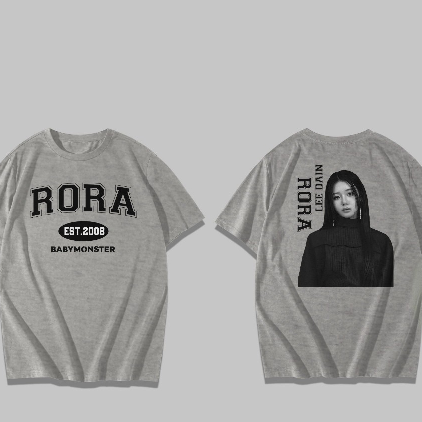 Kaos RORA Babymonster / Kaos Babymonster / Kaos Kpop / Fansmerch