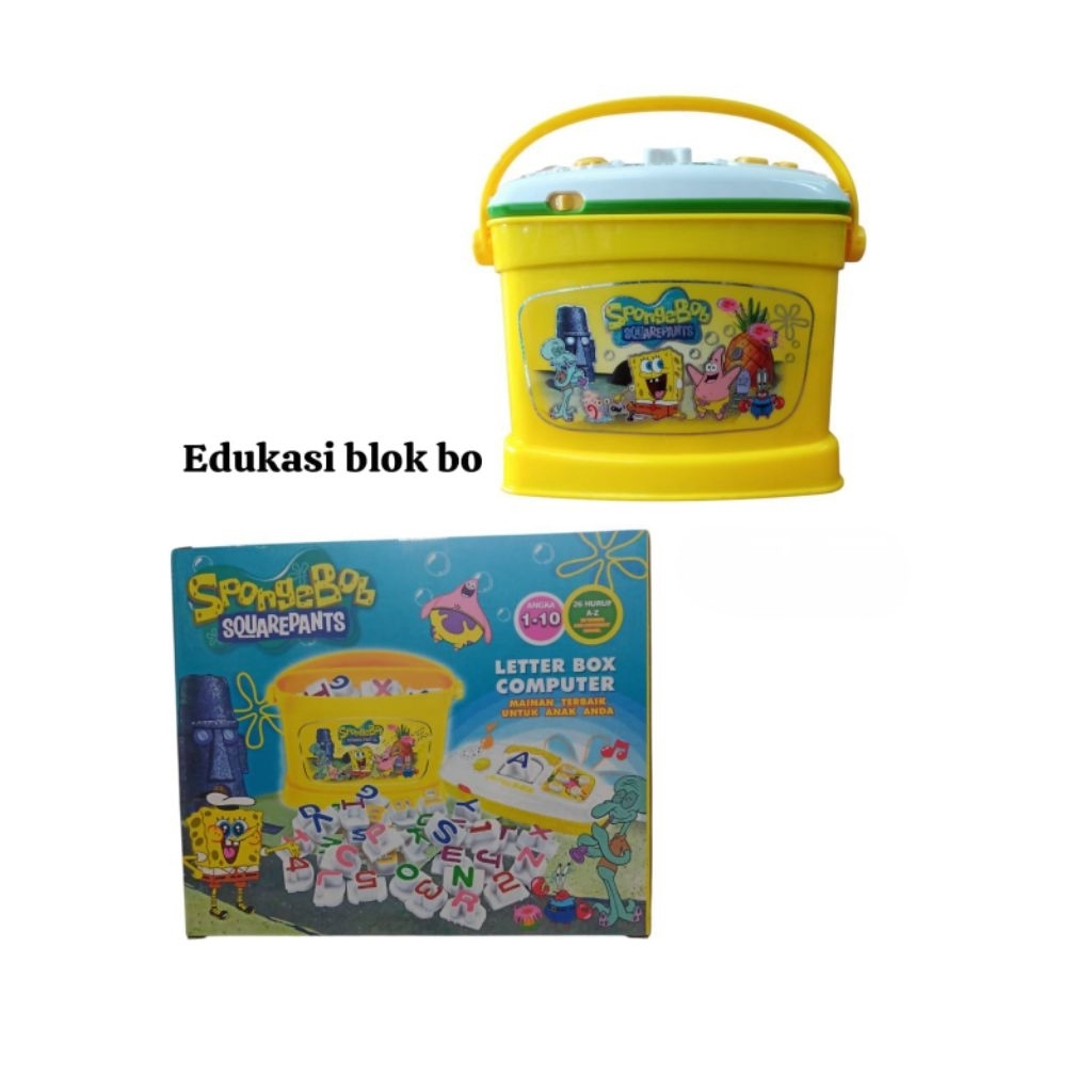 Edukasi Blok B/O 1002 Computer Letter BOX
