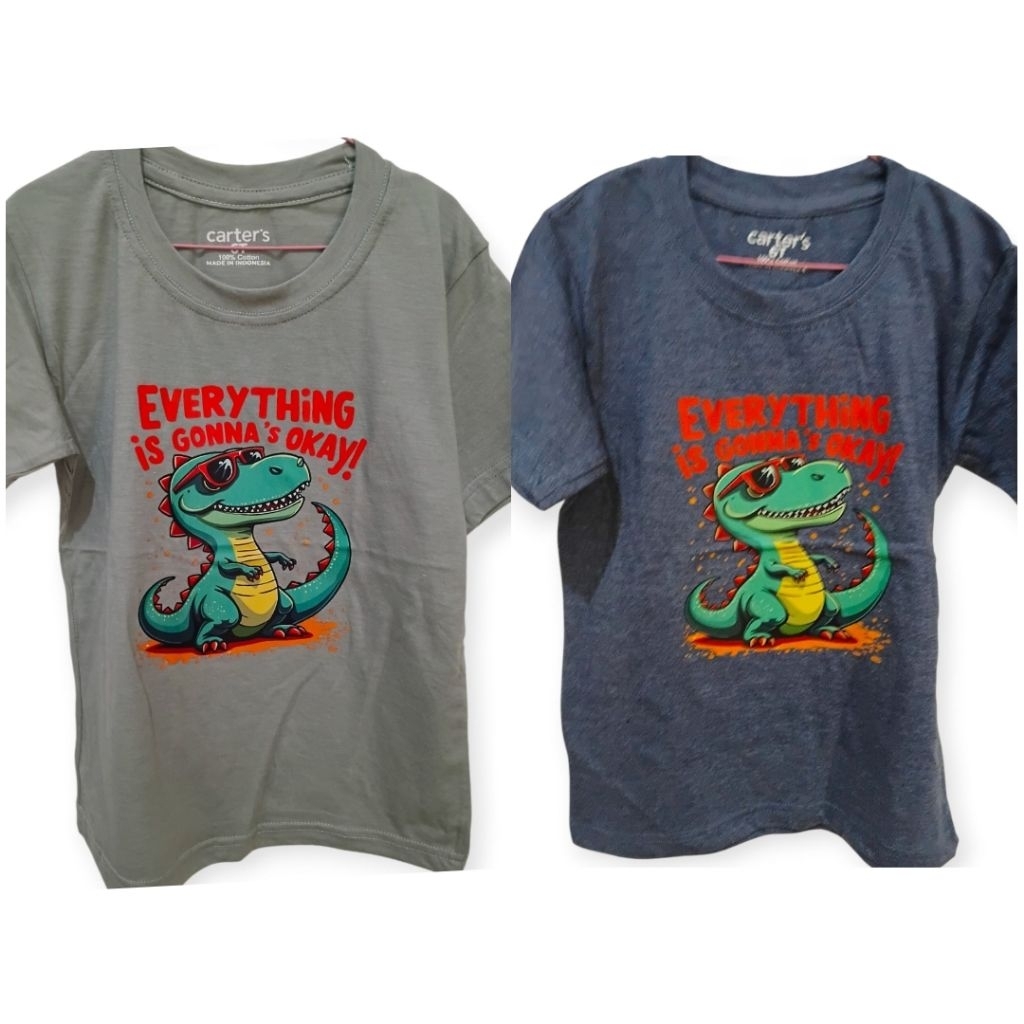 Carters Kaos Anak Laki-laki Design Dinosaurus
