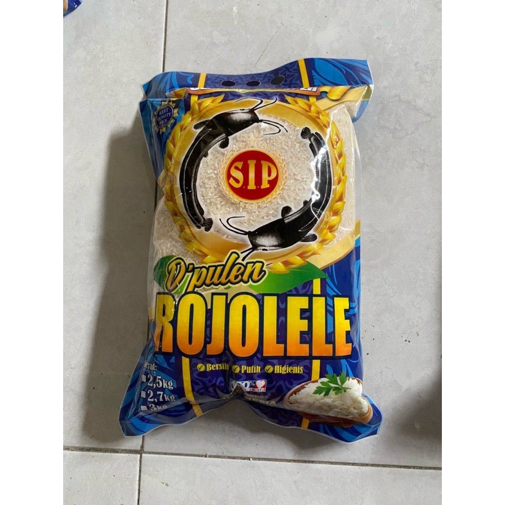 Beras ROJO LELE kemasan 3kg | Hampers Lebaran | Beras punel | berat asli 3kg