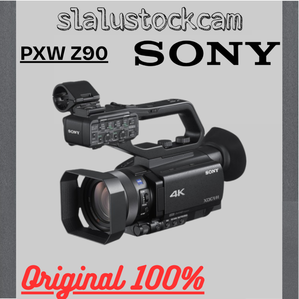 Sony PXW-Z90 4K HDR Camcorder with Fast Hybrid AF - PXW Z90