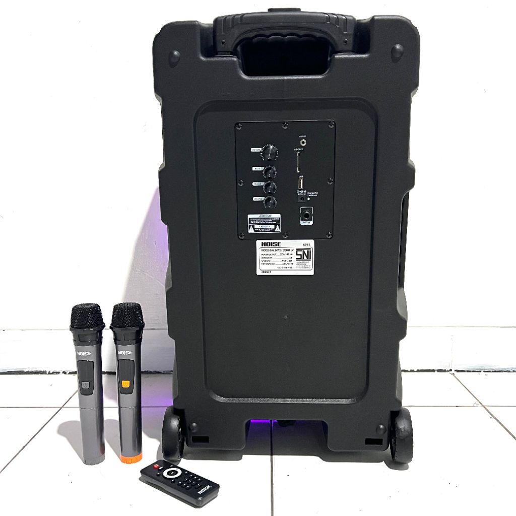 Speaker Portable Wireless Noise 899 L 15 Original 15 inch