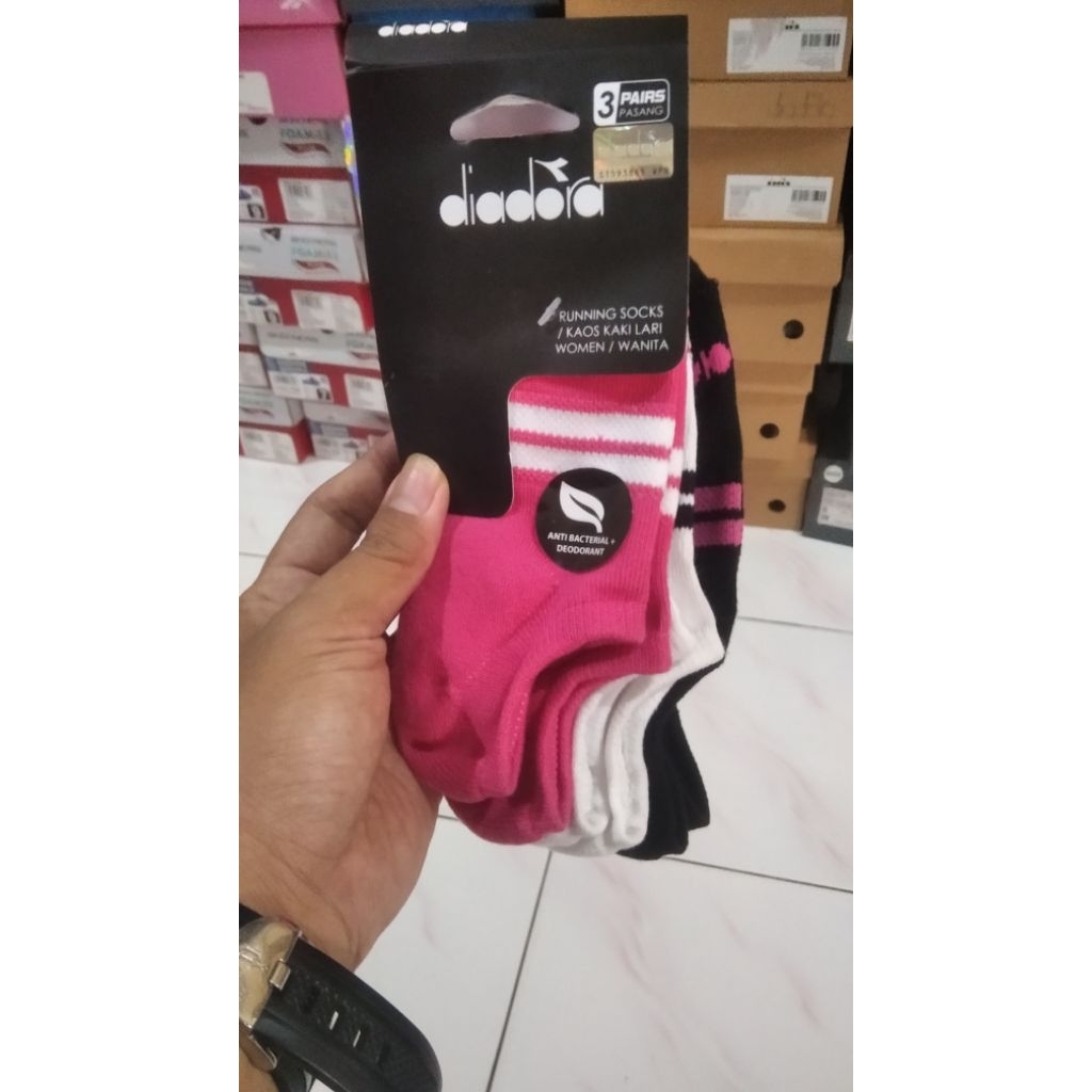 kaos kaki Diadora Women original